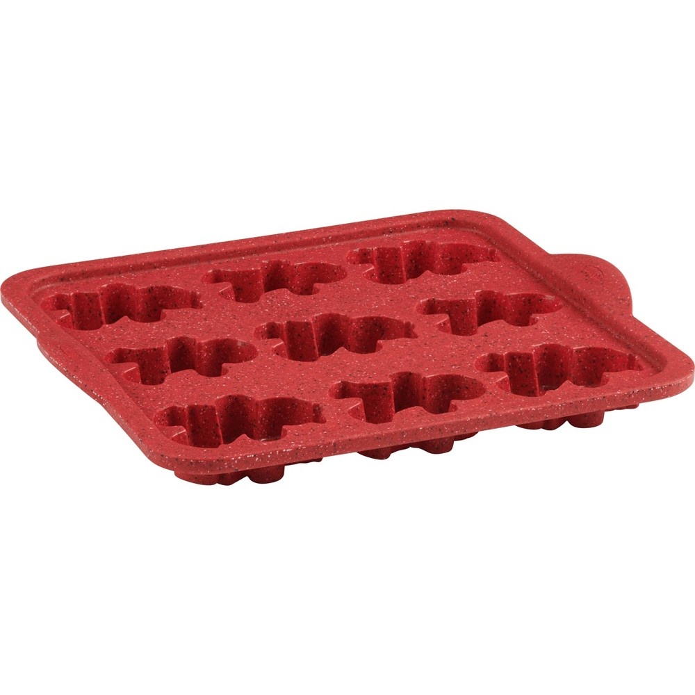 slide 2 of 6, Trudeau Silicone Gingerbread People Cupcake Pan, 1 ct