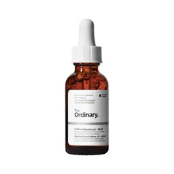 The Ordinary Caffeine Solution 5% + EGCG Depuffing Eye Serum - 1oz - Ulta Beauty: Vegan, Alcohol-Free, Unscented, Suitable for All Skin Types