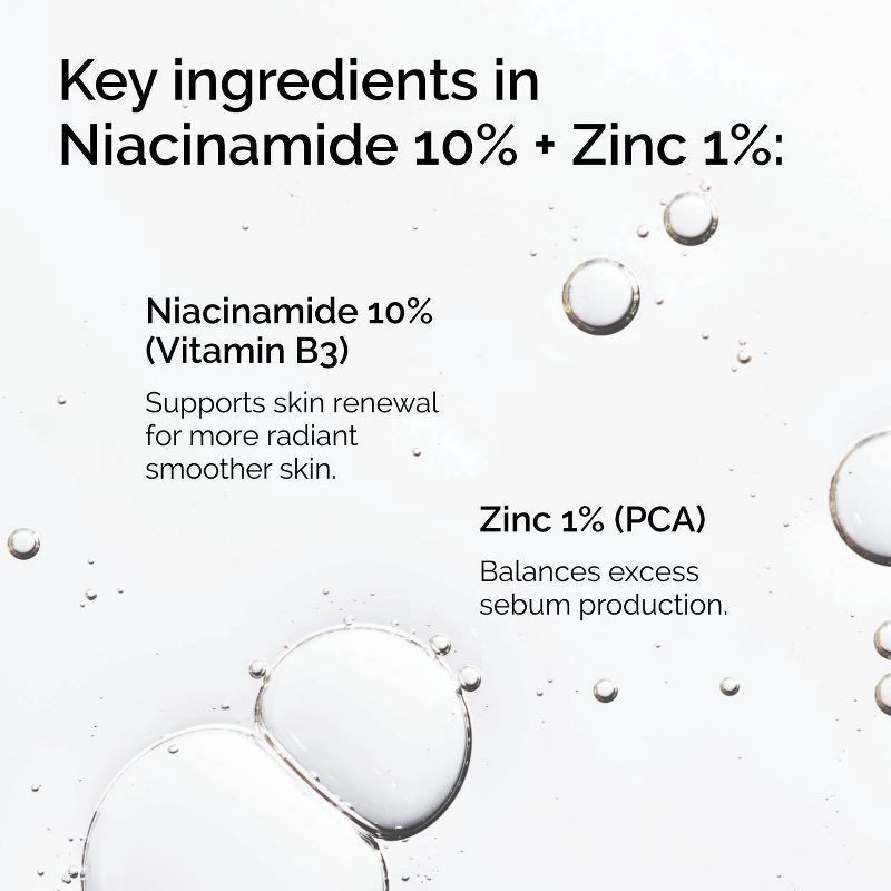 slide 5 of 7, The Ordinary Niacinamide 10% + Zinc 1% - 1 fl oz - Ulta Beauty, 1 fl oz