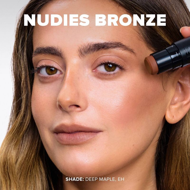 slide 9 of 11, NUDESTIX Nudies All Over Face Matte Bronzer - Deep Maple - 0.25oz - Ulta Beauty, 0.25 oz