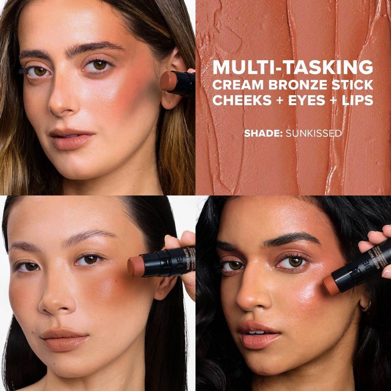 slide 3 of 12, NUDESTIX Nudies All Over Face Matte Bronzer - Sunkissed - 0.25oz - Ulta Beauty, 0.25 oz