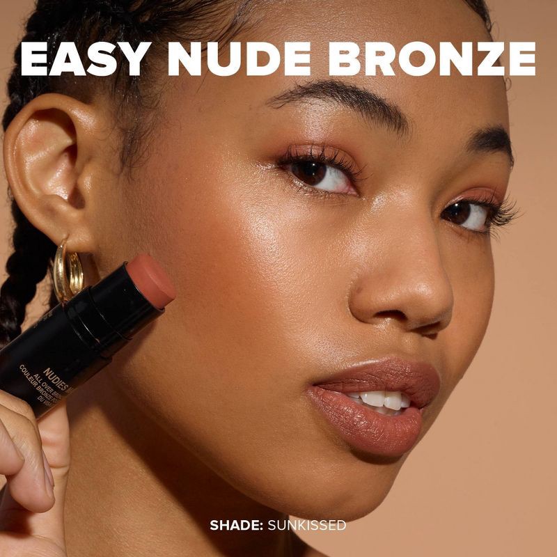 slide 12 of 12, NUDESTIX Nudies All Over Face Matte Bronzer - Sunkissed - 0.25oz - Ulta Beauty, 0.25 oz