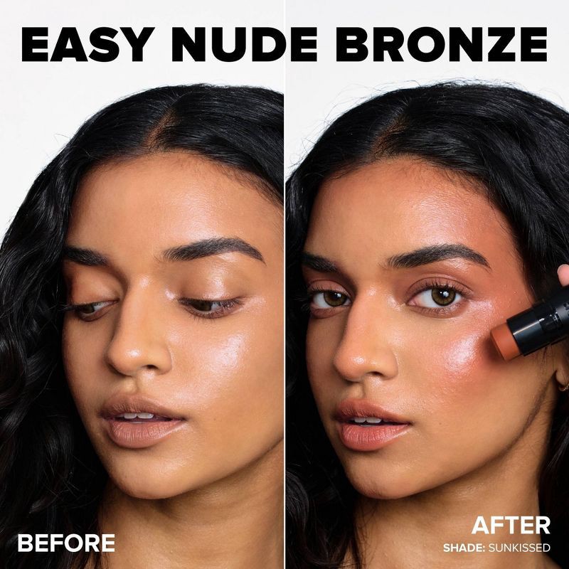slide 4 of 12, NUDESTIX Nudies All Over Face Matte Bronzer - Sunkissed - 0.25oz - Ulta Beauty, 0.25 oz