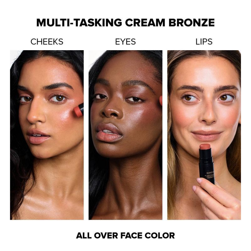 slide 6 of 11, NUDESTIX Nudies All Over Face Matte Bronzer - Beach Babe - 0.25oz - Ulta Beauty, 0.25 oz