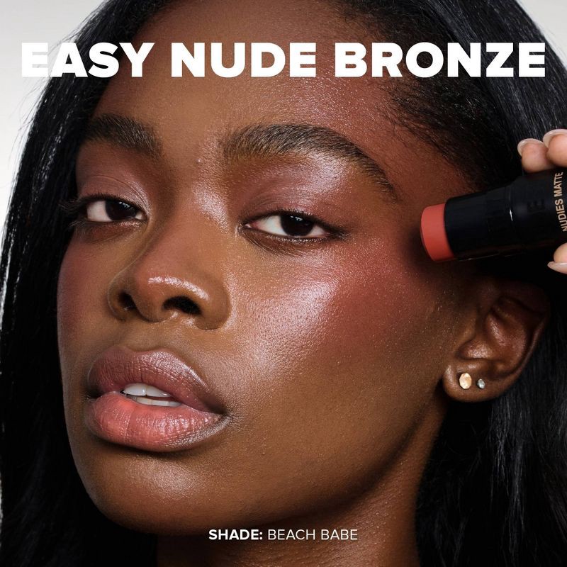 slide 11 of 11, NUDESTIX Nudies All Over Face Matte Bronzer - Beach Babe - 0.25oz - Ulta Beauty, 0.25 oz
