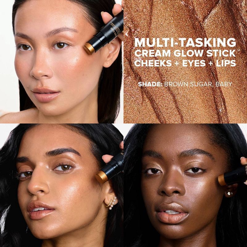 slide 6 of 10, NUDESTIX Nudies All Over Face Glow Bronzer - Brown Sugar Baby - 8gm - Ulta Beauty, 1 ct