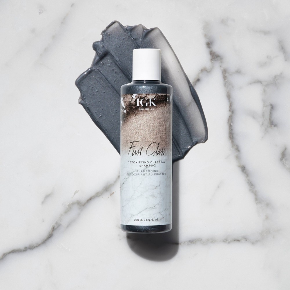 slide 2 of 7, IGK First Class Detoxifying Charcoal Shampoo - 8 fl oz - Ulta Beauty, 8 fl oz