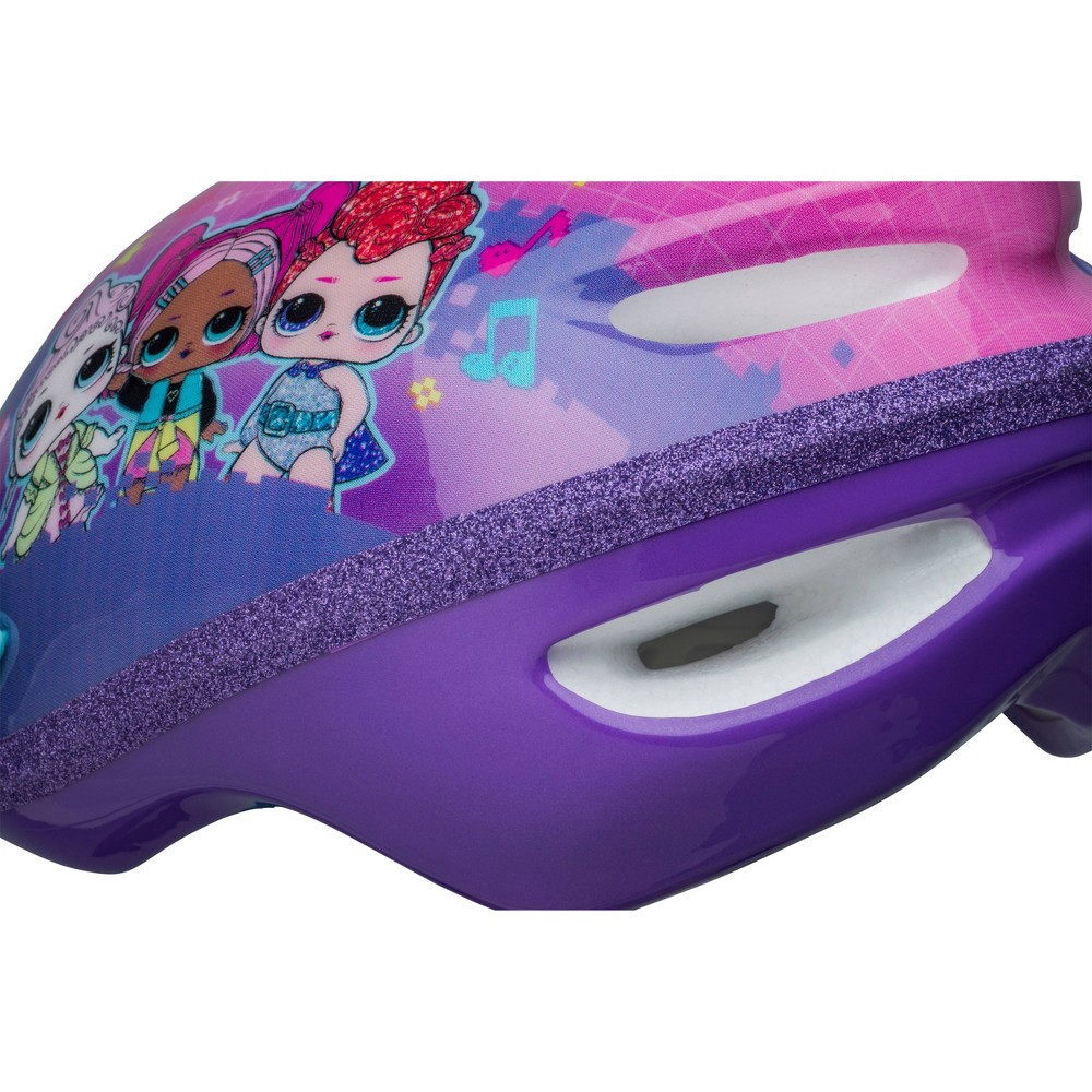 L.O.L. Surprise LOL Surprise Child Bike Helmet Pink Purple 1 ct