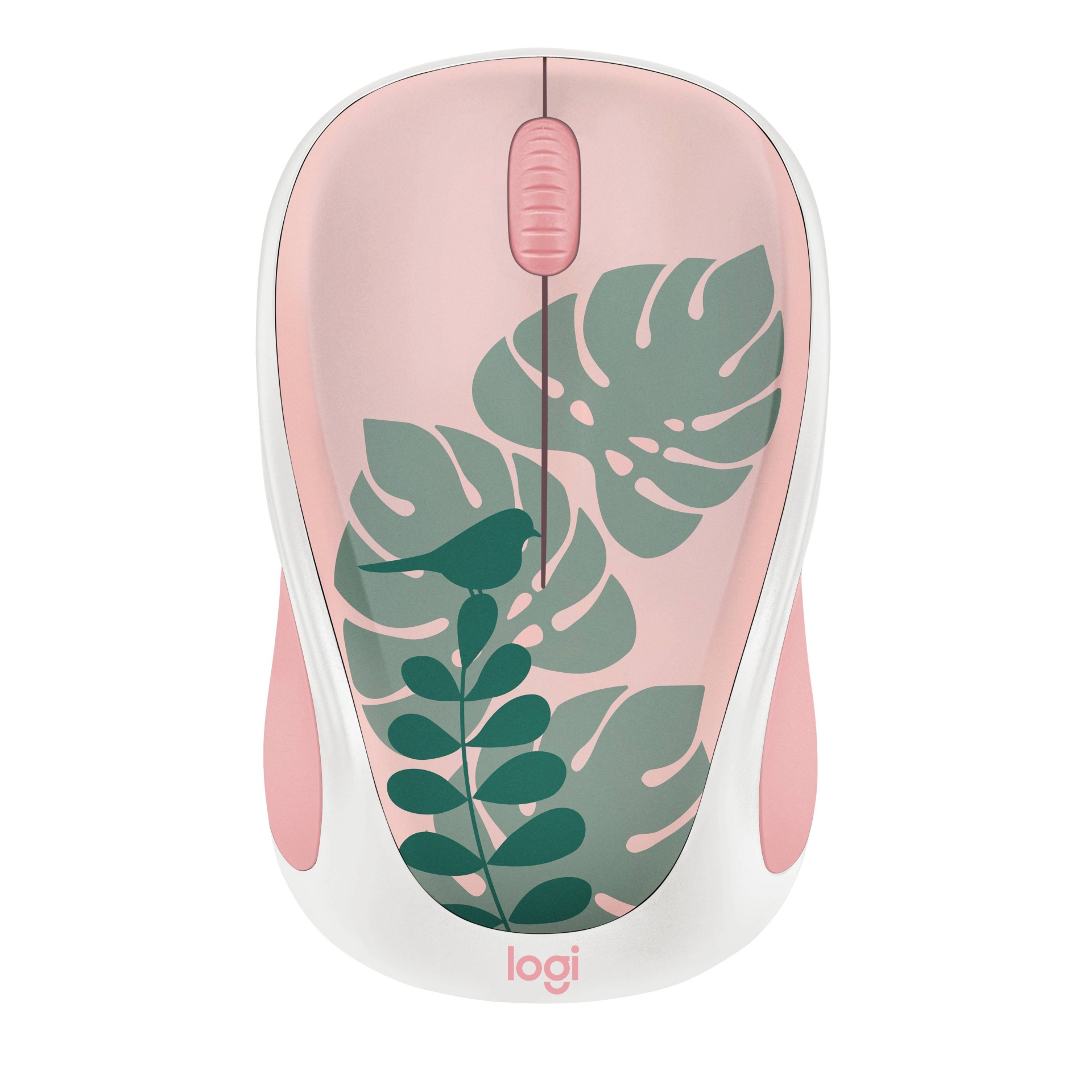 slide 1 of 5, Logitech M317 Mouse - Chirpy Red, 1 ct