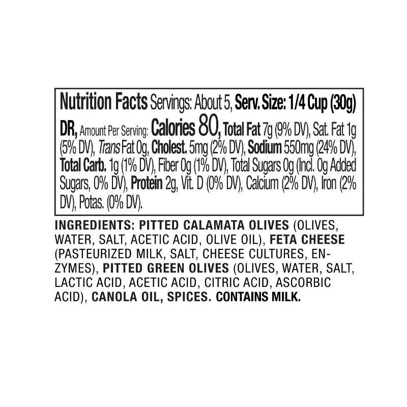 slide 9 of 10, DeLallo Deli Fresh Greek Feta Salad in Oil - 7oz, 7 oz