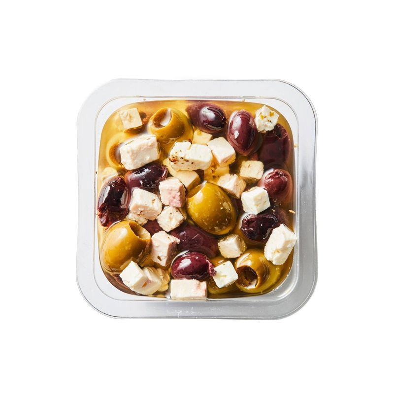 slide 10 of 10, DeLallo Deli Fresh Greek Feta Salad in Oil - 7oz, 7 oz
