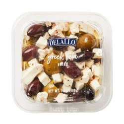 DeLallo Deli Fresh Greek Feta Salad in Oil - 7oz
