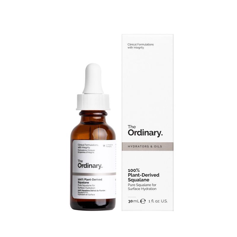 slide 3 of 3, The Ordinary 100% Plant-Derived Squalane for Skin and Hair Hydration - 1 fl oz - Ulta Beauty, 1 fl oz