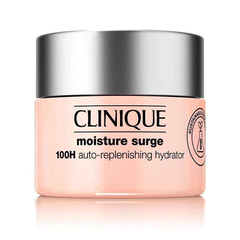 slide 1 of 9, Clinique Moisture Surge 100H Auto-Replenishing Hydrator Gel Moisturizer with Hyaluronic Acid - 1oz - Ulta Beauty, 1 oz