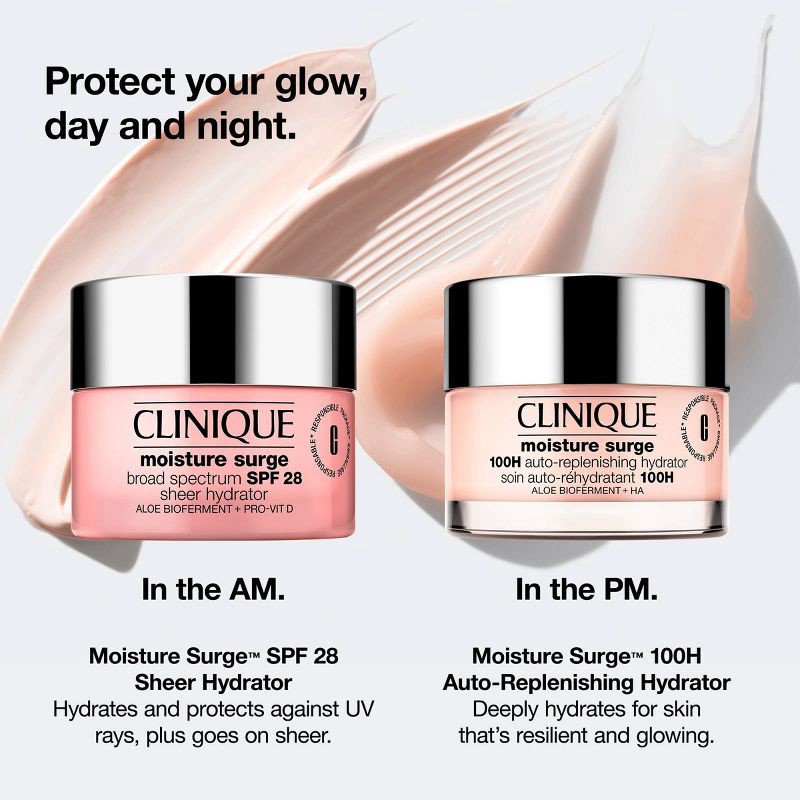 slide 7 of 9, Clinique Moisture Surge 100 Hour Auto-Replenishing Hydrator - 1.7oz - Ulta Beauty, 1.7 oz