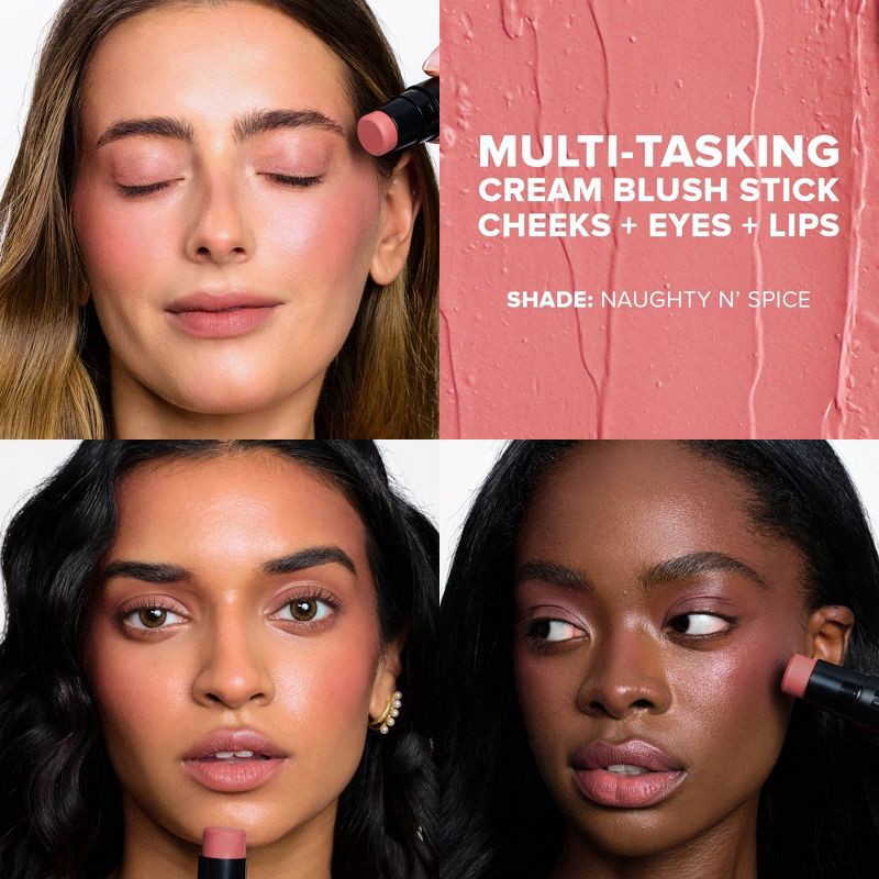 slide 3 of 11, NUDESTIX Nudies All Over Face Matte Blush - Naughty n Spice - 0.25oz - Ulta Beauty, 0.25 oz