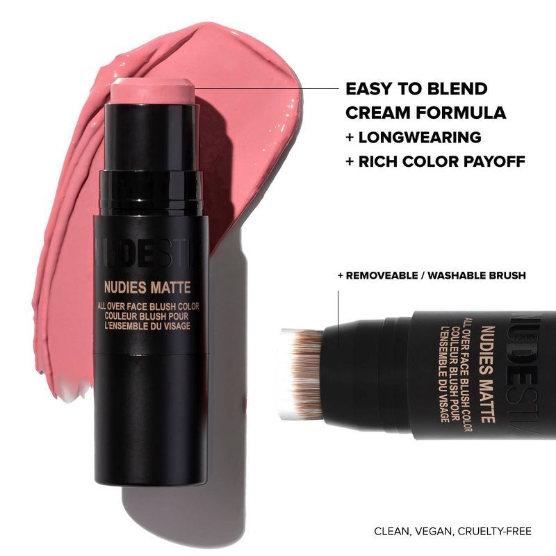 slide 7 of 11, NUDESTIX Nudies All Over Face Matte Blush - In the Nude - 0.25oz - Ulta Beauty, 0.25 oz