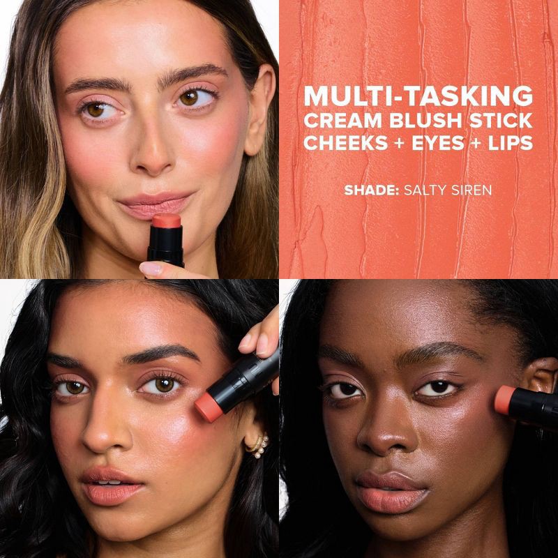 slide 7 of 11, NUDESTIX Nudies All Over Face Matte Blush - Salty Siren - 0.25oz - Ulta Beauty, 0.25 oz