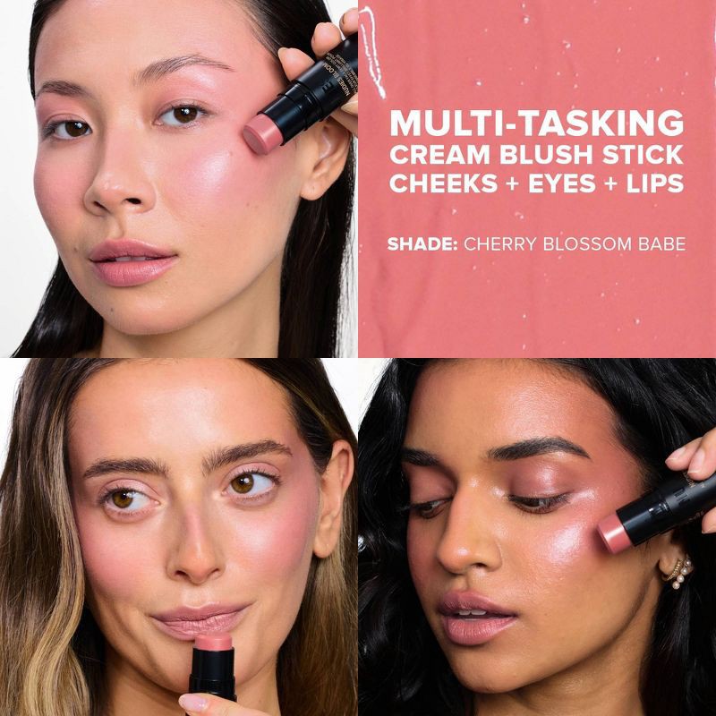 slide 3 of 9, NUDESTIX Nudies Bloom All Over Face Dewy Color Blush - Cherry Blossom Babe - 0.25oz - Ulta Beauty, 0.25 oz