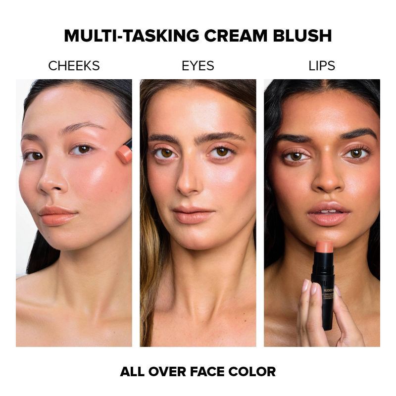 slide 6 of 9, NUDESTIX Nudies Bloom All Over Face Dewy Color Blush - Sweet Peach Peony - 0.25oz - Ulta Beauty, 0.25 oz