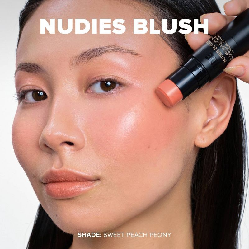 slide 9 of 9, NUDESTIX Nudies Bloom All Over Face Dewy Color Blush - Sweet Peach Peony - 0.25oz - Ulta Beauty, 0.25 oz
