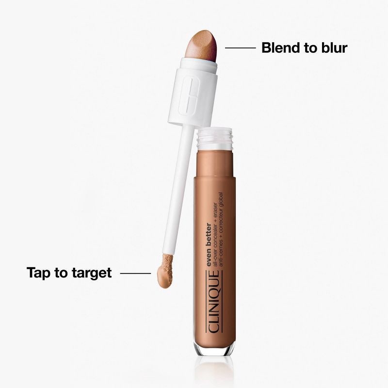 slide 10 of 10, Clinique Even Better All-Over Concealer + Eraser - CN 10 Alabaster - 0.2 fl oz - Ulta Beauty, 0.2 fl oz