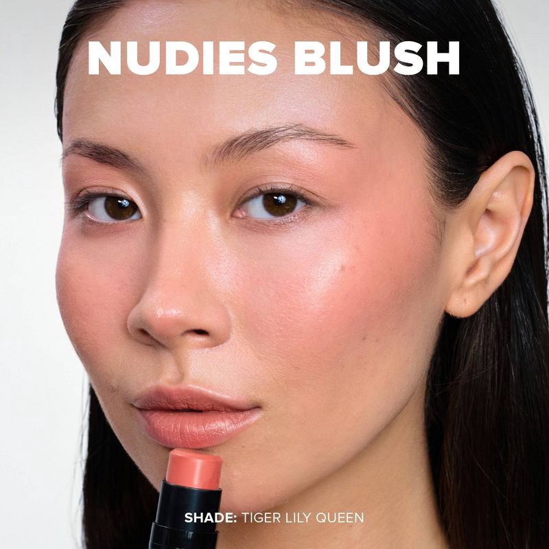 slide 7 of 9, NUDESTIX Nudies Bloom All Over Face Dewy Color Blush - Tiger Lily Queen - 0.25oz - Ulta Beauty, 0.25 oz