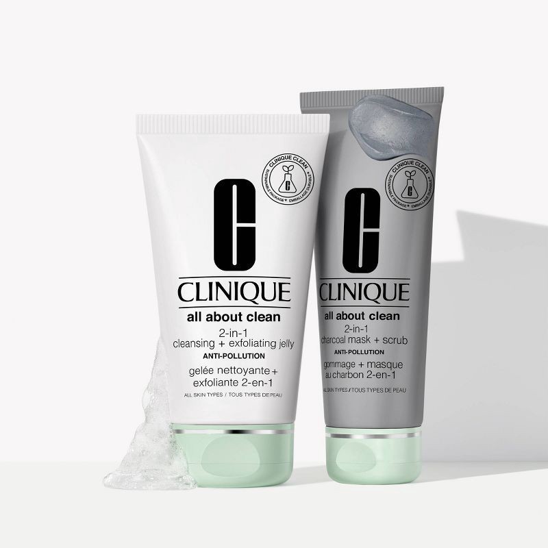 slide 2 of 7, Clinique All About Clean Charcoal Mask + Scrub - 3.4 fl oz - Ulta Beauty, 3.4 fl oz