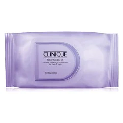 Clinique Take The Day Off Micellar Cleansing Makeup Remover Towelettes - 50ct - Ulta Beauty: Hypoallergenic, Oil-Free, Paraben-Free