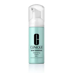 Clinique Acne Solutions Cleansing Foam, 4.2 fl oz: Exfoliating, Oil Control, Noncomedogenic, Hyaluronic Acid