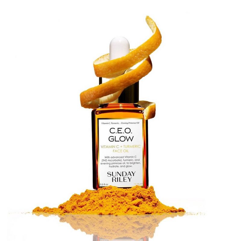 slide 4 of 6, Sunday Riley C.E.O. Glow Vitamin C And Turmeric Face Oil - 0.5 fl oz - Ulta Beauty, 0.5 fl oz