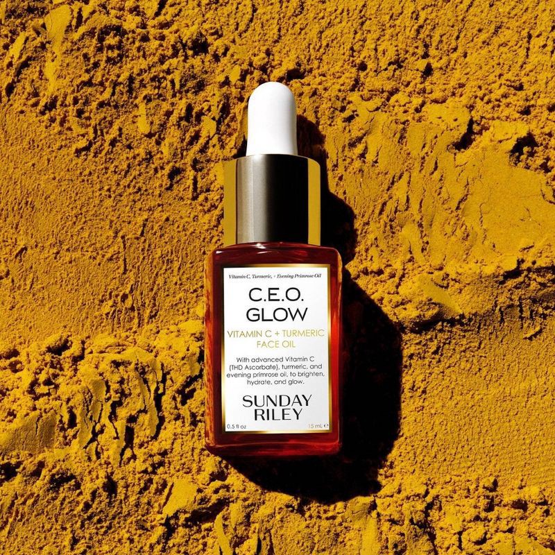 slide 5 of 6, Sunday Riley C.E.O. Glow Vitamin C And Turmeric Face Oil - 0.5 fl oz - Ulta Beauty, 0.5 fl oz