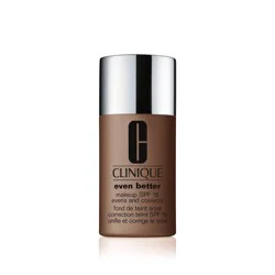 Clinique Even Better Makeup Broad Spectrum SPF 15 Foundation - CN 126 Espresso - 1 fl oz - Ulta Beauty: Skin Tone Improvement, Medium Coverage, Finish
