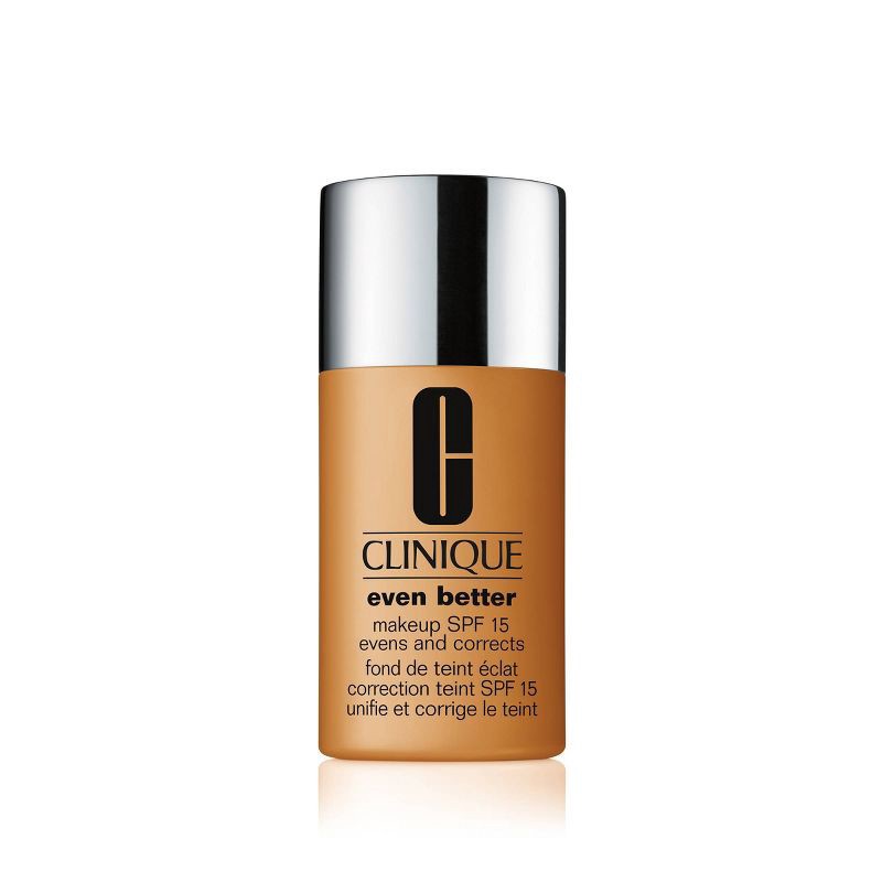 slide 1 of 8, Clinique Even Better Makeup Broad Spectrum SPF 15 Foundation - WN 112 Ginger - 1 fl oz - Ulta Beauty, 1 fl oz