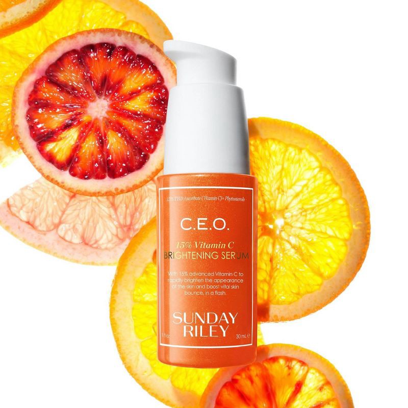 slide 2 of 6, Sunday Riley C.E.O. 15% Vitamin C Brightening Serum - 1 fl oz - Ulta Beauty, 1 fl oz