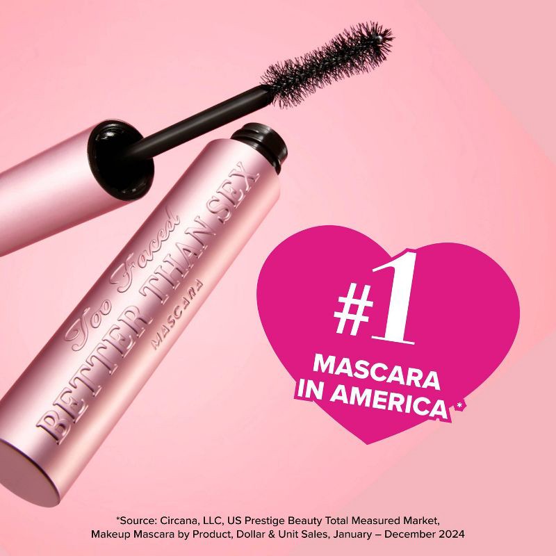 slide 4 of 9, Too Faced Better Than Sex Volumizing & Lengthening Mascara - 0.27 fl oz - Ulta Beauty, 0.27 fl oz