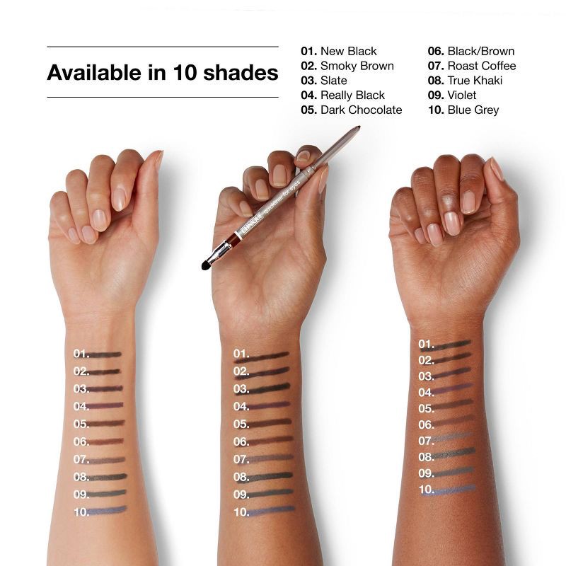 slide 6 of 7, Clinique Quickliner For Eyes Eyeliner - 02 Dark Chocolate - 0.01oz - Ulta Beauty, 0.01 oz