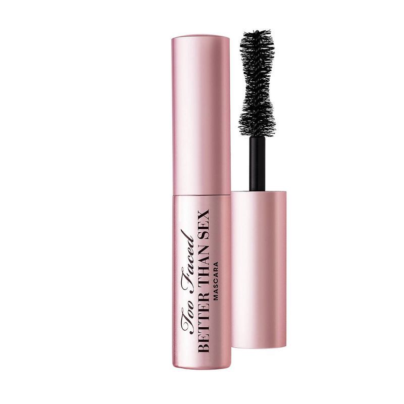 slide 1 of 9, Too Faced Travel Size Better Than Sex Volumizing & Lengthening Mascara - Black - 0.17 fl oz - Ulta Beauty, 0.17 fl oz