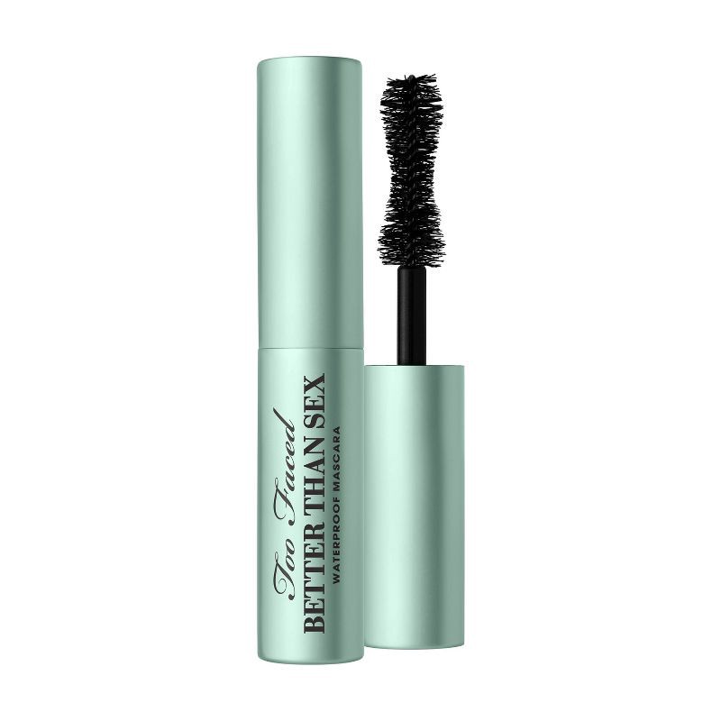 slide 1 of 8, Too Faced Travel Size Better Than Sex Volumizing & Lengthening Waterproof Mascara - Black - 0.17 fl oz - Ulta Beauty, 0.17 fl oz
