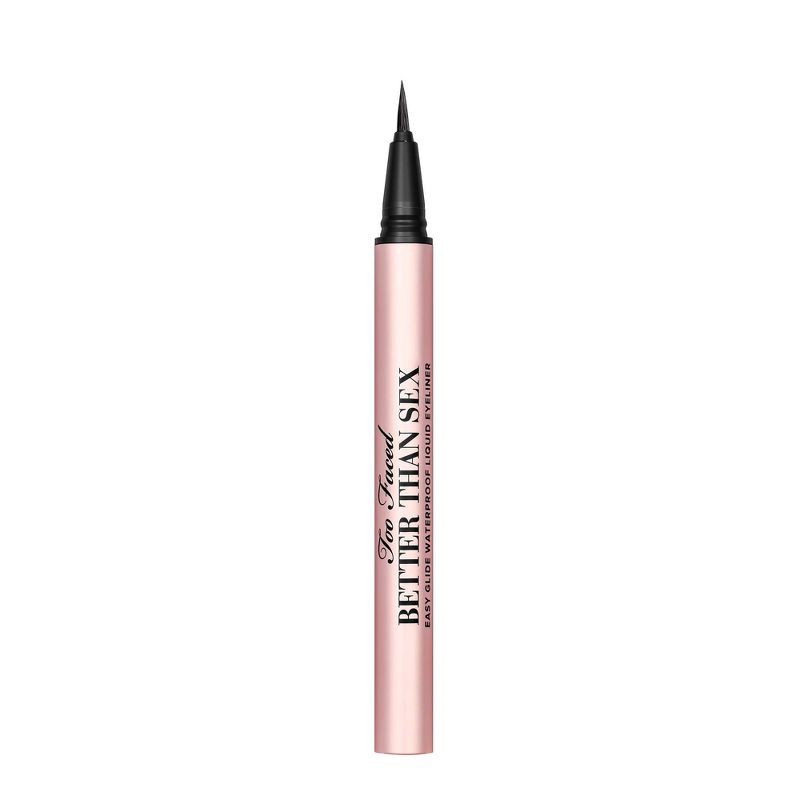 slide 1 of 3, Too Faced Better Than Sex Easy Glide Waterproof Liquid Eyeliner - Intense Black - 0.02 fl oz - Ulta Beauty, 0.02 fl oz