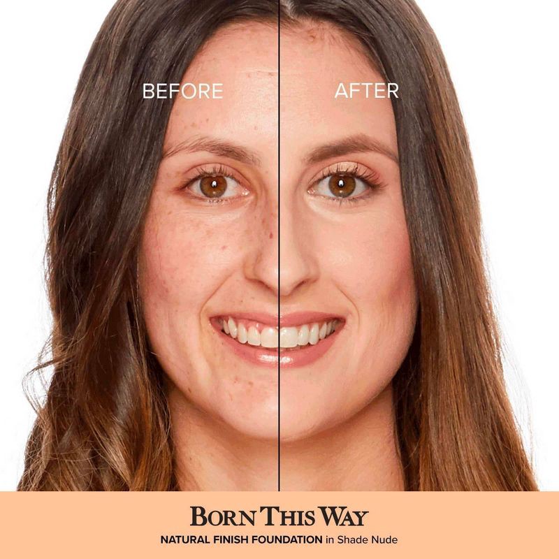 slide 3 of 9, Too Faced Born This Way Natural Finish Longwear Liquid Foundation - Nude - 1 fl oz - Ulta Beauty, 1 fl oz