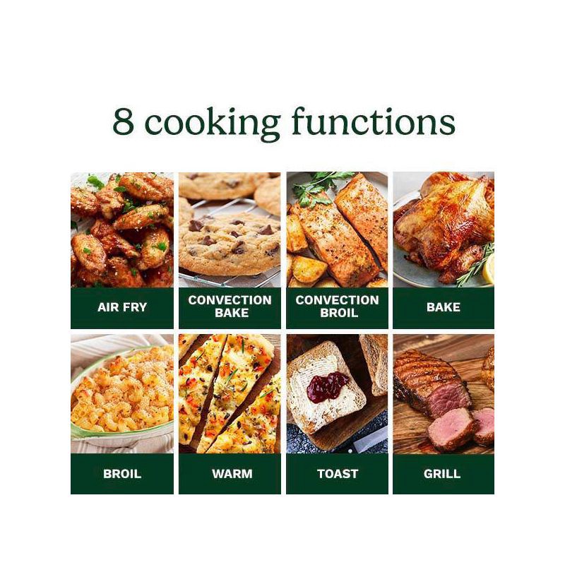 slide 4 of 12, Cuisinart Air Fryer Toaster Oven w/Grill - Stainless Steel - TOA-70: 1800W, Convection Bake, Automatic Shut-Off, 3-Year Warranty, 1 ct