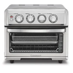 Cuisinart Air Fryer Toaster Oven w/Grill - Stainless Steel - TOA-70: 1800W, Convection Bake, Automatic Shut-Off, 3-Year Warranty