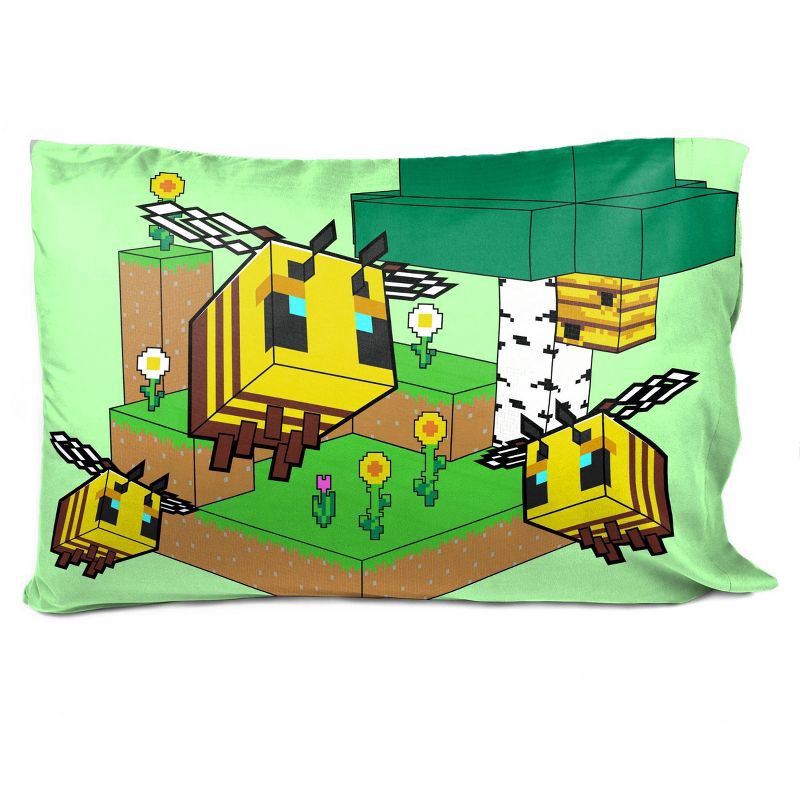 slide 4 of 9, Twin Minecraft Kids' Bed in a Bag, 1 ct