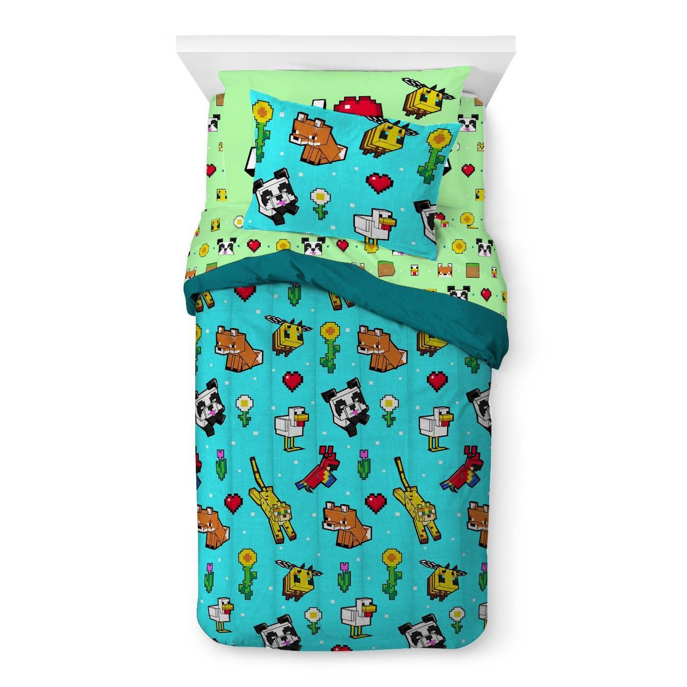 Twin Minecraft Bed in a Bag 1 ct Shipt