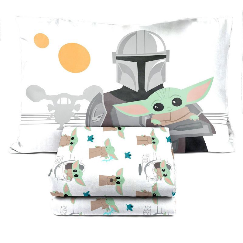 slide 6 of 7, Twin Star Wars: The Mandalorian Kids' Bed in a Bag, 1 ct