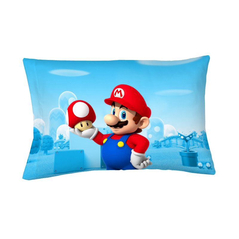 slide 10 of 14, Twin Game Play Super Mario Bed in a Bag, 1 ct