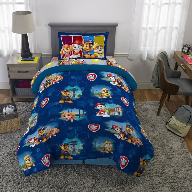 slide 3 of 12, Twin Pump Up the Jam PAW Patrol Bed in a Bag, 1 ct