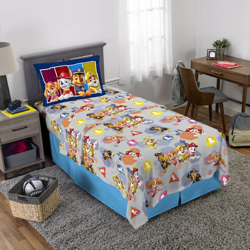 slide 7 of 12, Twin Pump Up the Jam PAW Patrol Bed in a Bag, 1 ct