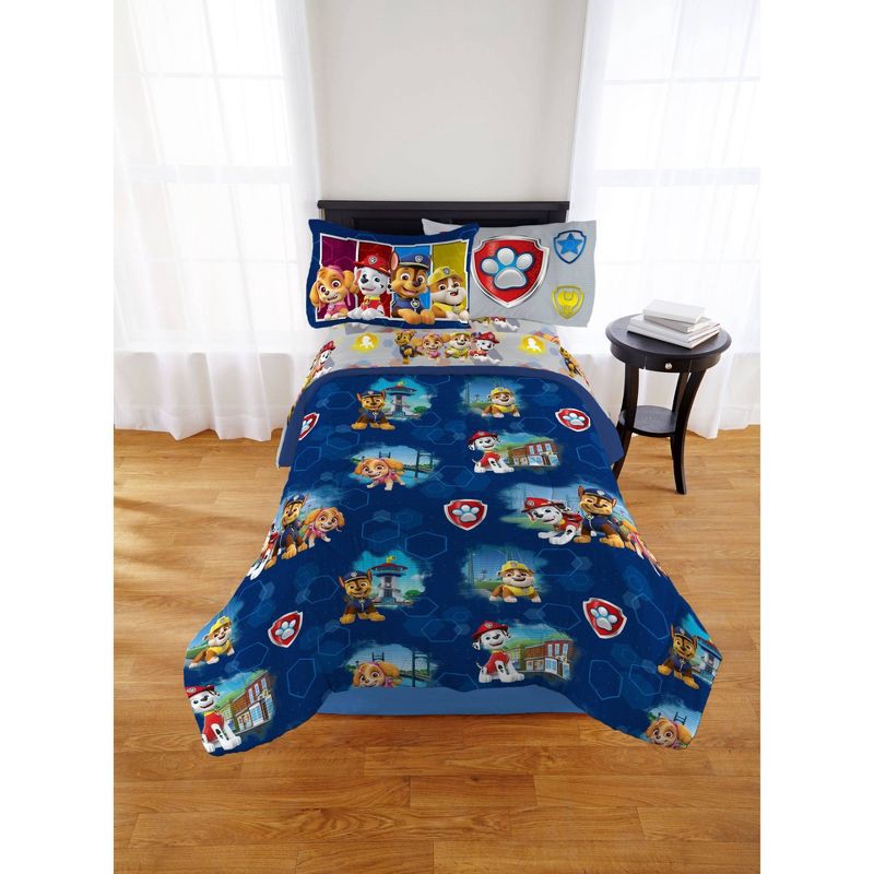 slide 1 of 12, Twin Pump Up the Jam PAW Patrol Bed in a Bag, 1 ct